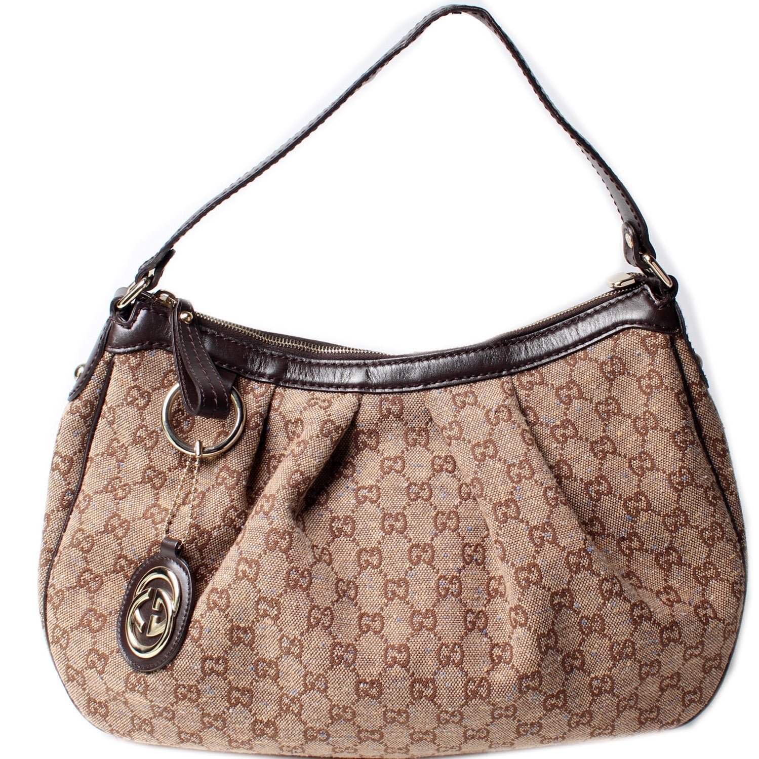 Gucci Sukey Canvas Medium Shoulder Bag