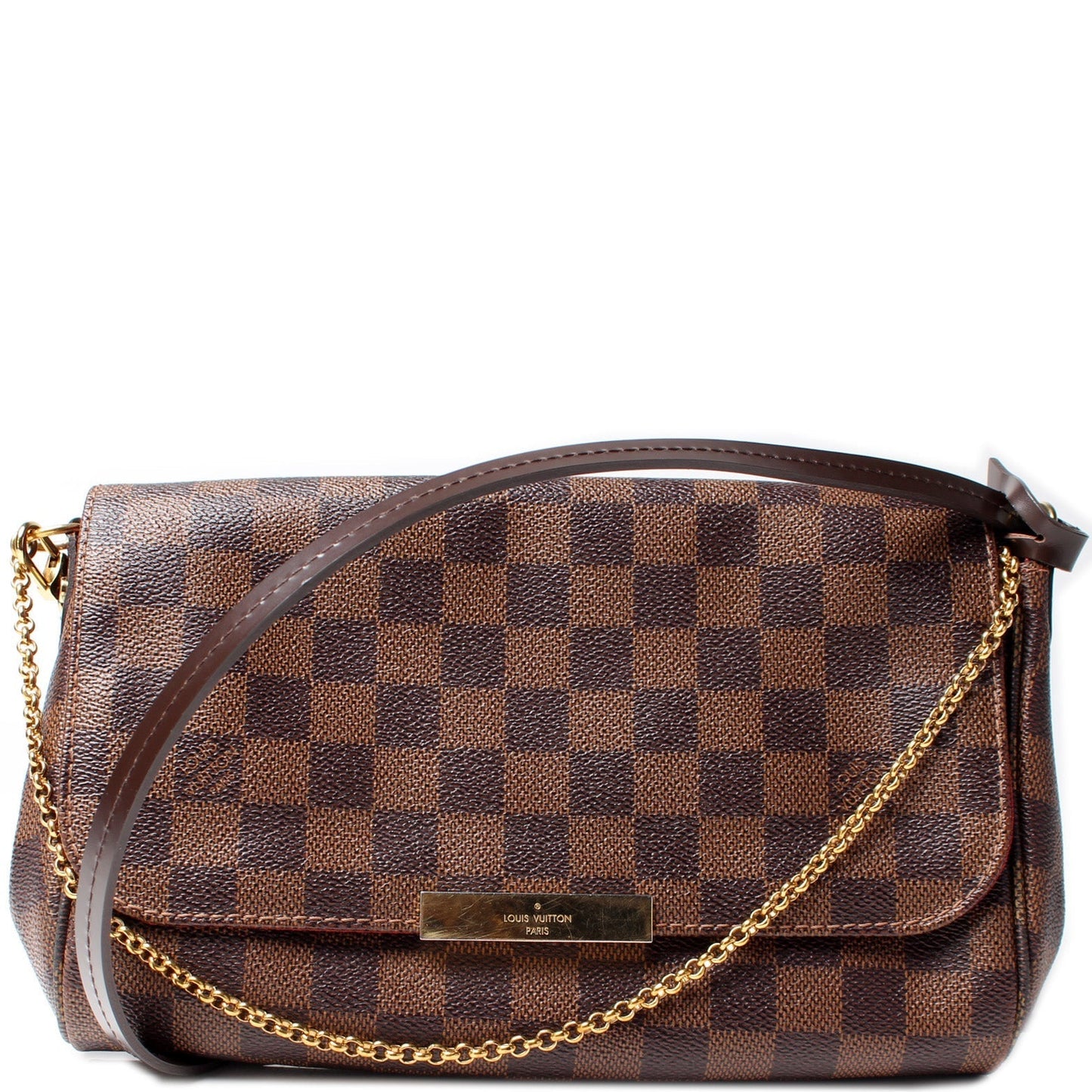 Louis Vuitton Favorite MM Ebene Damier Handbag Ebene 5