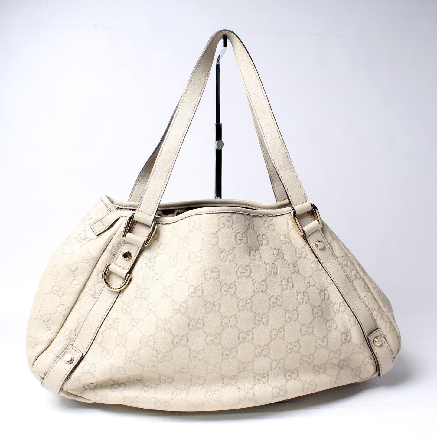 Gucci Abbey Leather Medium Tote Bag Medium 8