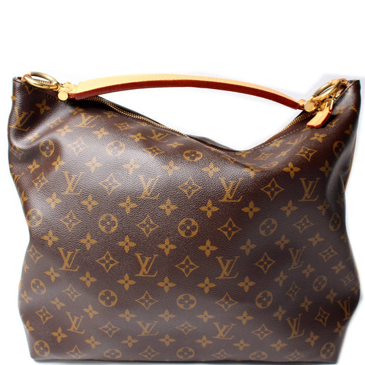 Louis Vuitton Sully Monogram MM Handbag Monogram 10