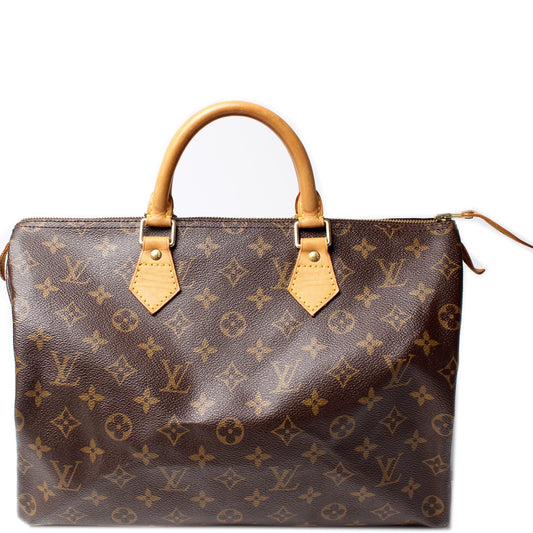 Louis Vuitton Speedy 35 Monogram Handbag Monogram 30