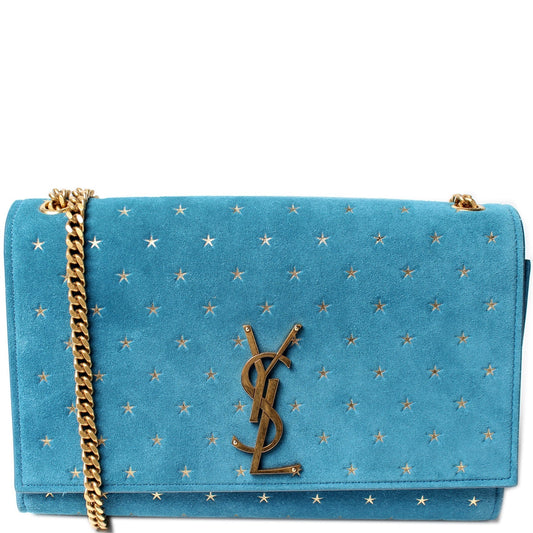 YSL Saint Laurent Saint Laurent Kate Satchel Bag Suede Medium Travel Bag
