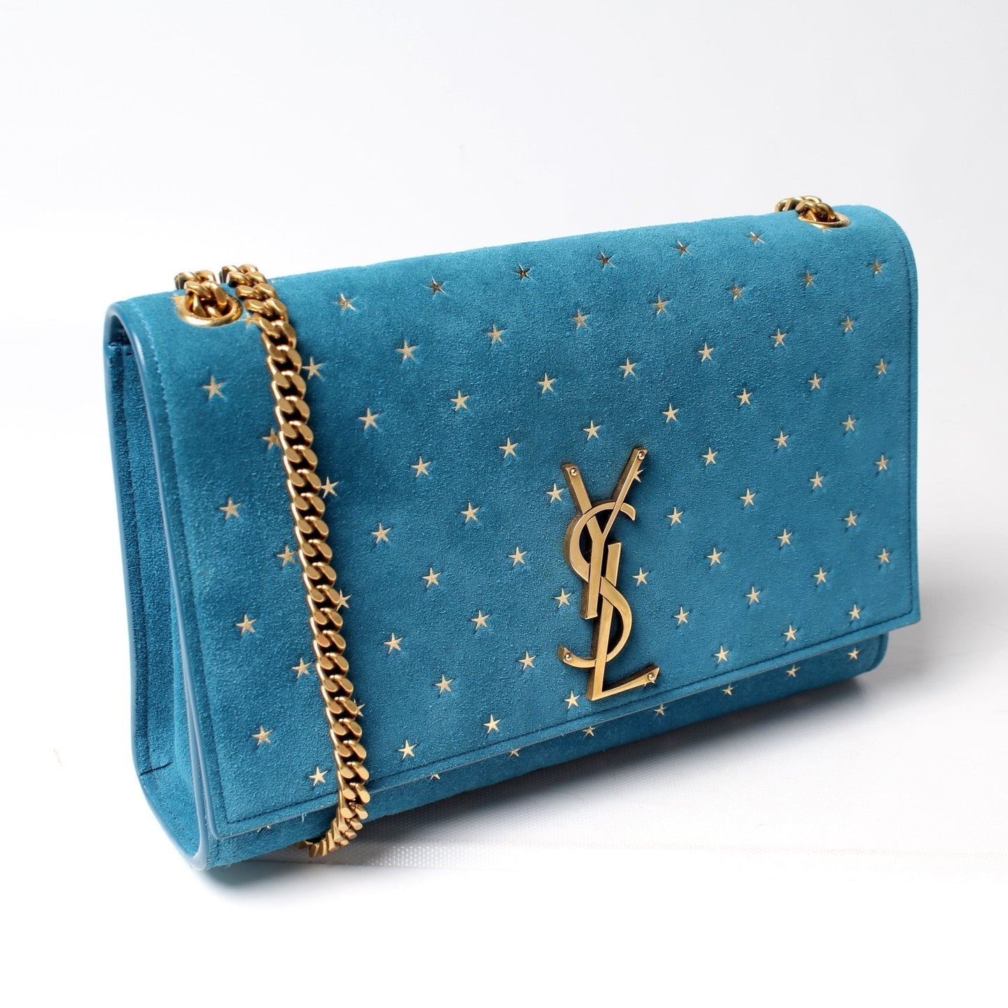 YSL Saint Laurent Saint Laurent Kate Satchel Bag Suede Medium Travel Bag