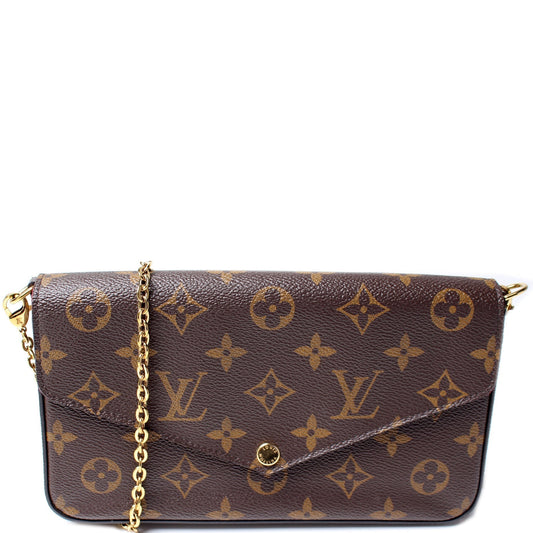 Louis Vuitton Pochette Felicie Monogram Clutch Bag Monogram 52