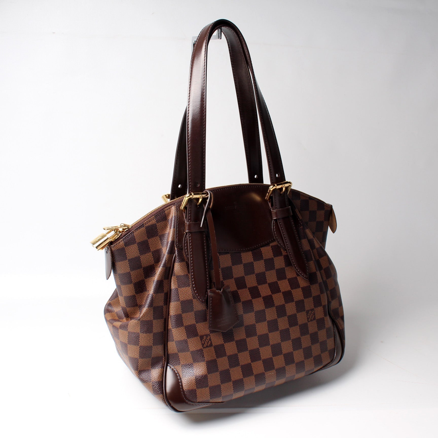 Louis Vuitton Verona Ebene MM Damier Handbag Ebene 4