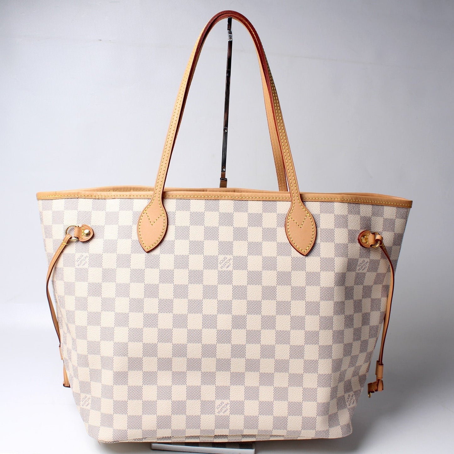 Louis Vuitton Neverfull MM Azur Damier Tote Bag Azur 71