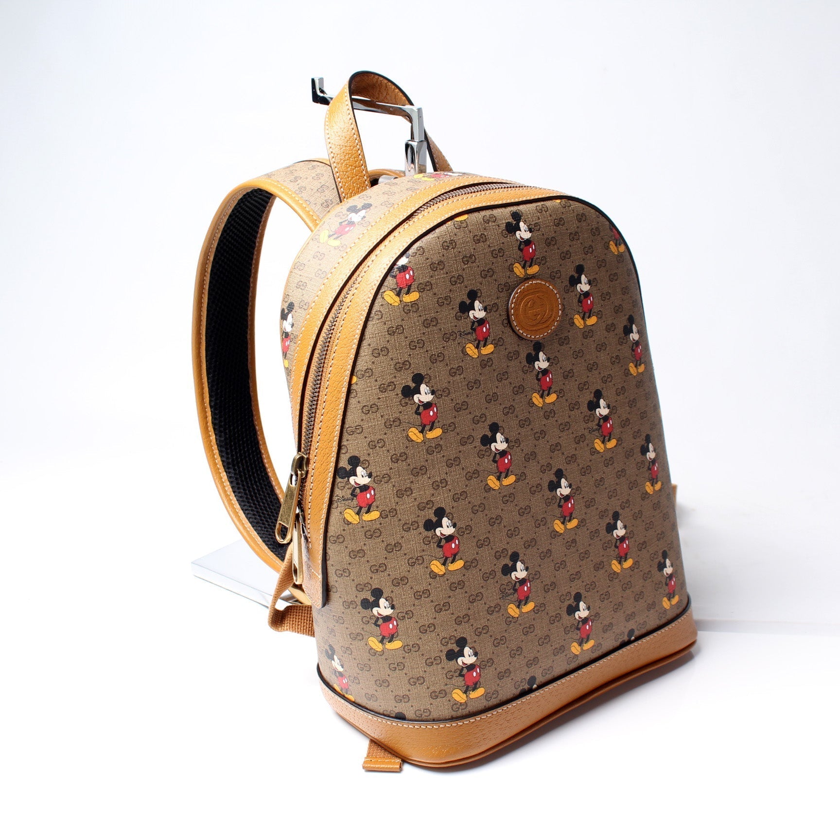 Gucci Disney X Mickey GG Supreme Small Backpack Small 2