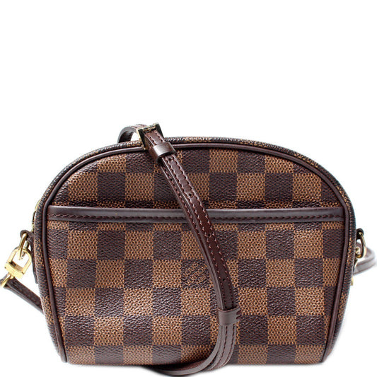 Louis Vuitton Pochette Ipanema Ebene Damier Clutch Bag