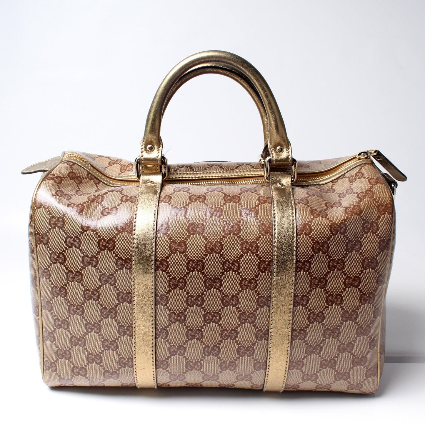 Gucci Joy Boston Crystal GG Travel Bag
