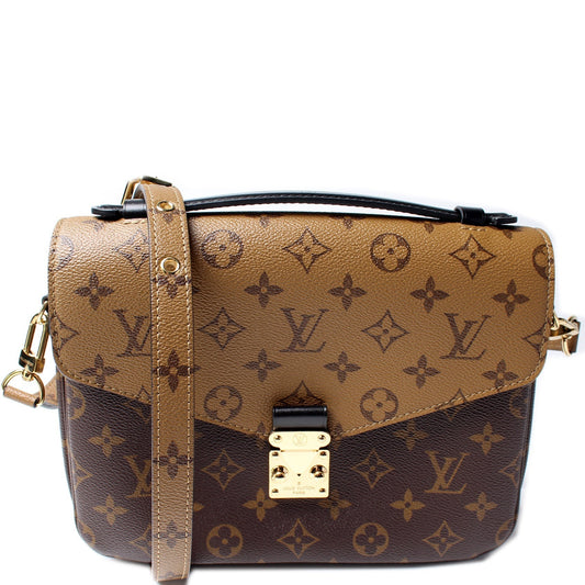 Louis Vuitton Pochette Metis Reverse Monogram Clutch Bag Monogram 8
