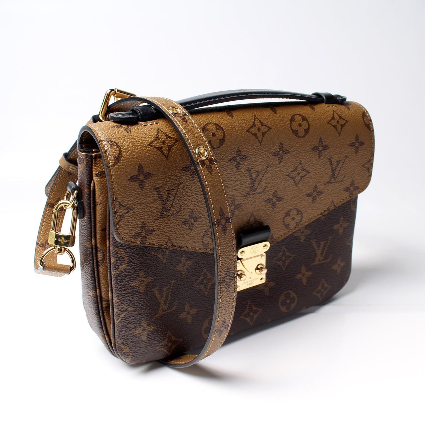 Louis Vuitton Pochette Metis Reverse Monogram Clutch Bag Monogram 8