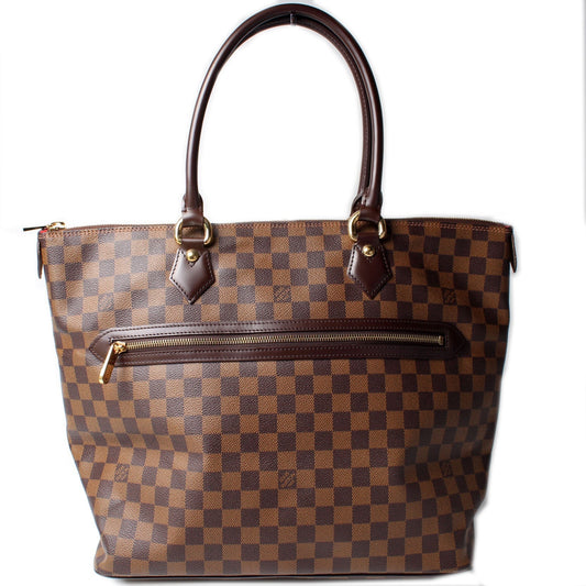 Louis Vuitton Saleya Ebene GM Damier Handbag Ebene 2