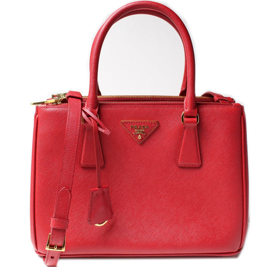 Prada Saffiano Lux Bag Small Travel Bag