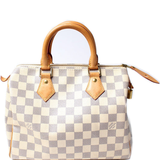 Louis Vuitton Speedy 25 Azur Handbag