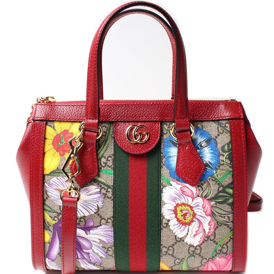 Gucci Ophidia Flora Small Tote Bag