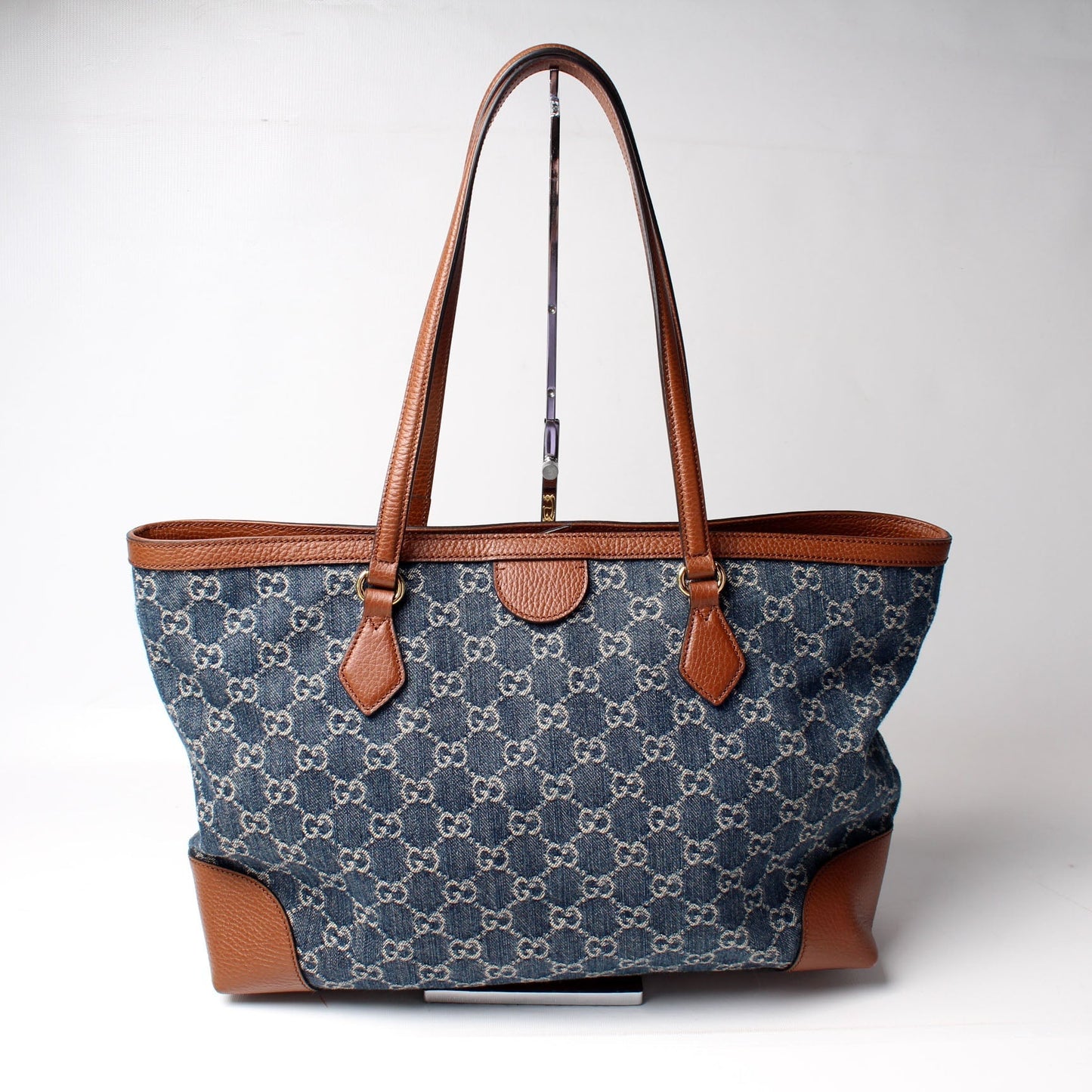 Gucci GG Ophidia Denim Tote Bag