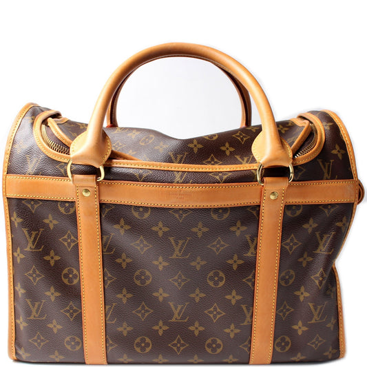 Louis Vuitton Sac Chien 40 Pet Carrier Monogram Handbag