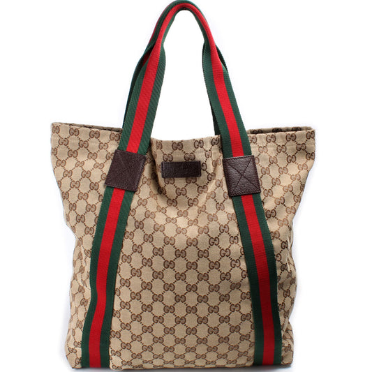 Gucci GG Canvas Tote Bag Tote 1