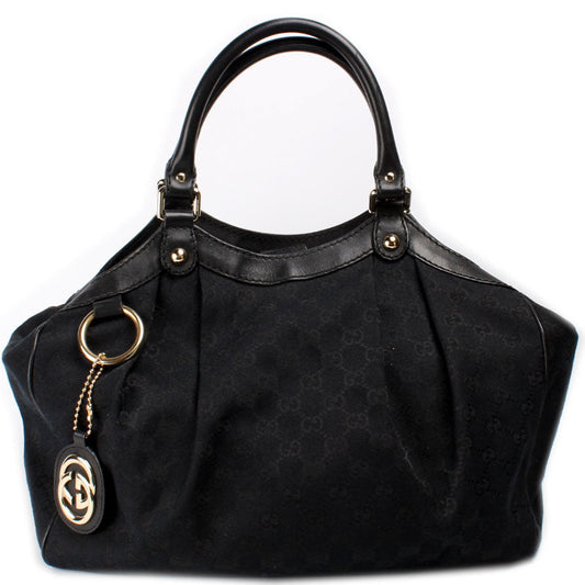 Gucci Sukey GG Canvas Medium Travel Bag Medium 10