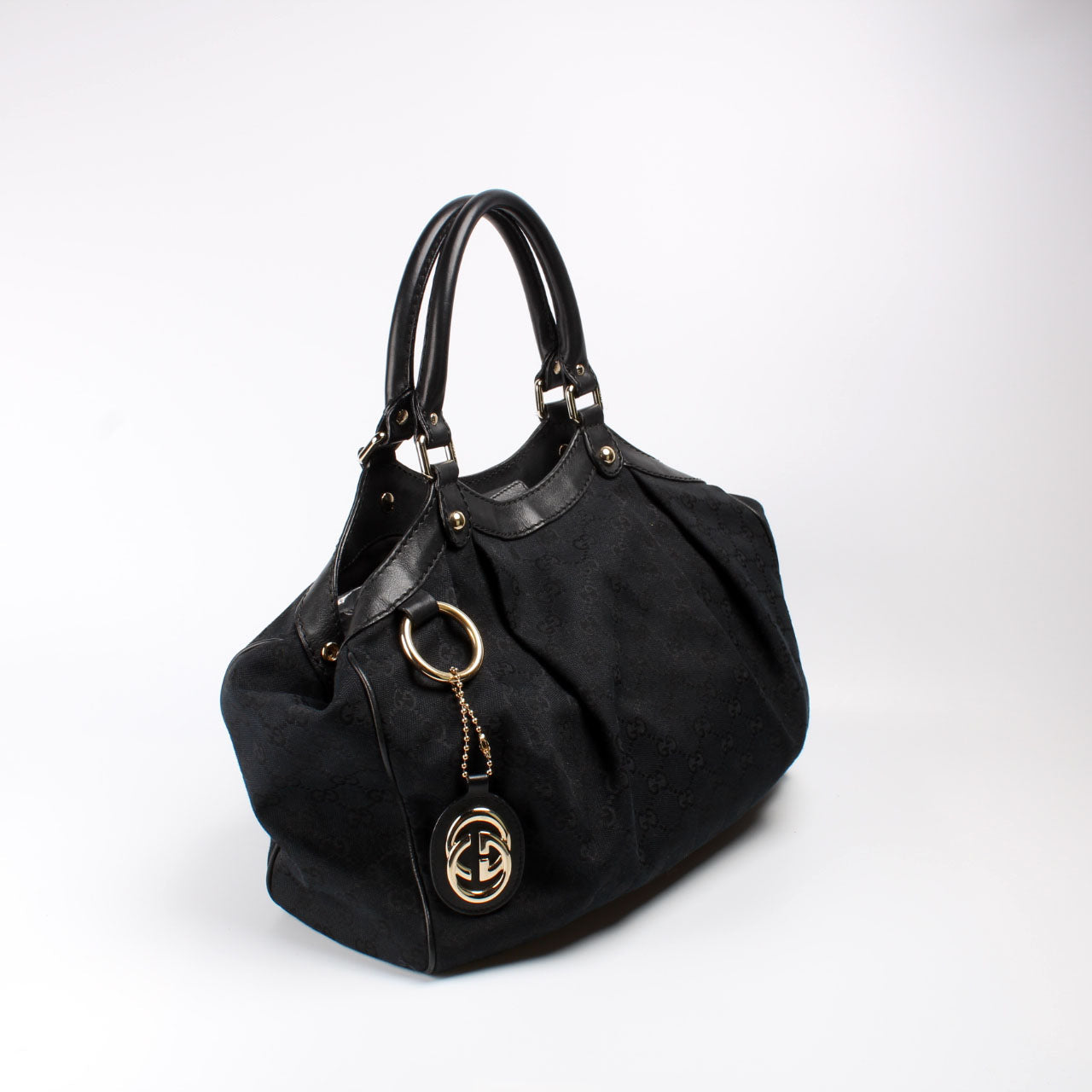 Gucci Sukey GG Canvas Medium Travel Bag Medium 10
