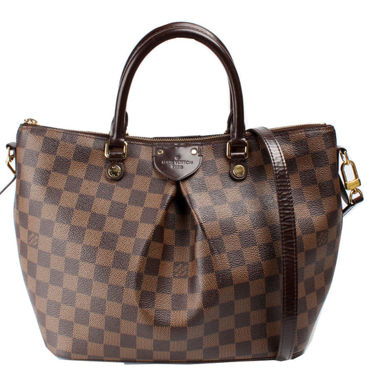 Louis Vuitton Siena Ebene MM Damier Handbag Ebene 5