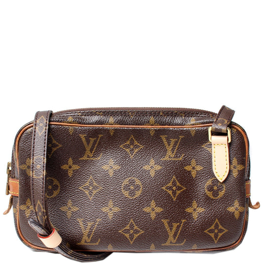 Louis Vuitton Pochette Marly Bandouliere Monogram Clutch Bag Monogram 3