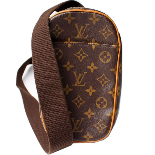 Louis Vuitton Pochette Gange Monogram Clutch Bag Monogram 3