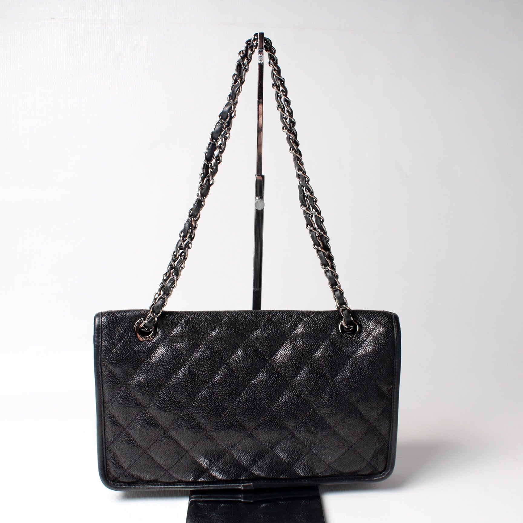 Chanel French Riviera Flap Caviar Handbag