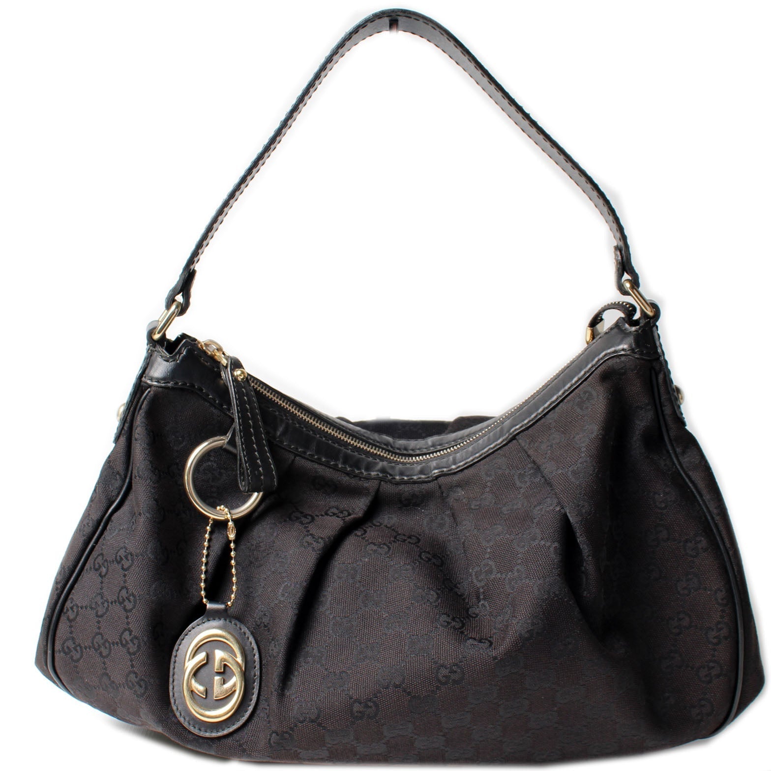 Gucci Sukey Canvas Medium Shoulder Bag Medium 3