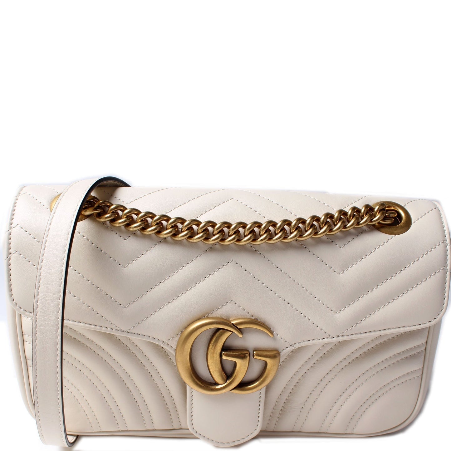 Gucci Marmont Small Flap Shoulder Bag Flap 13