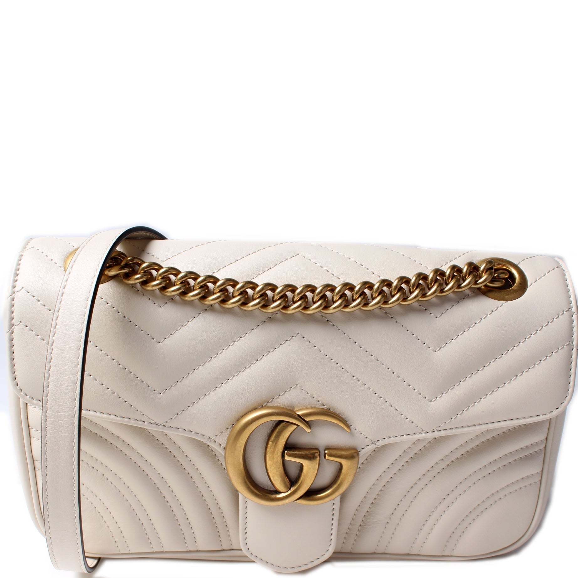 Gucci Marmont Small Flap Shoulder Bag Flap 13