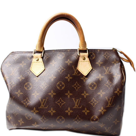 Louis Vuitton Speedy 30 Monogram Handbag Monogram 8