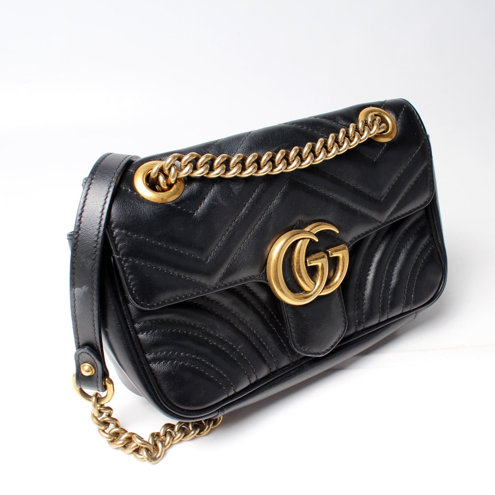 Gucci Marmont Shoulder Bag Mini Flap Flap 10