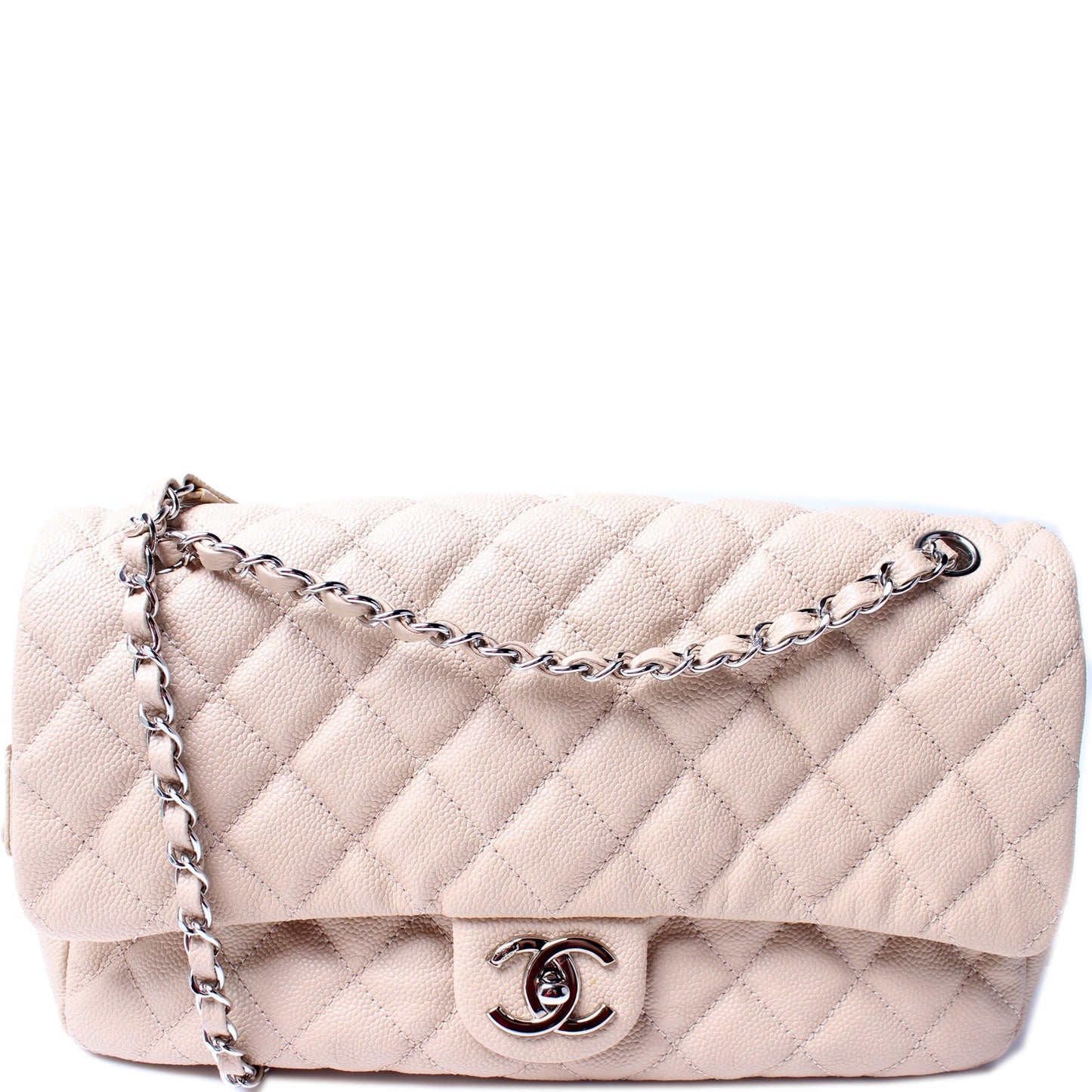 Chanel Easy Flap Caviar 18M Handbag