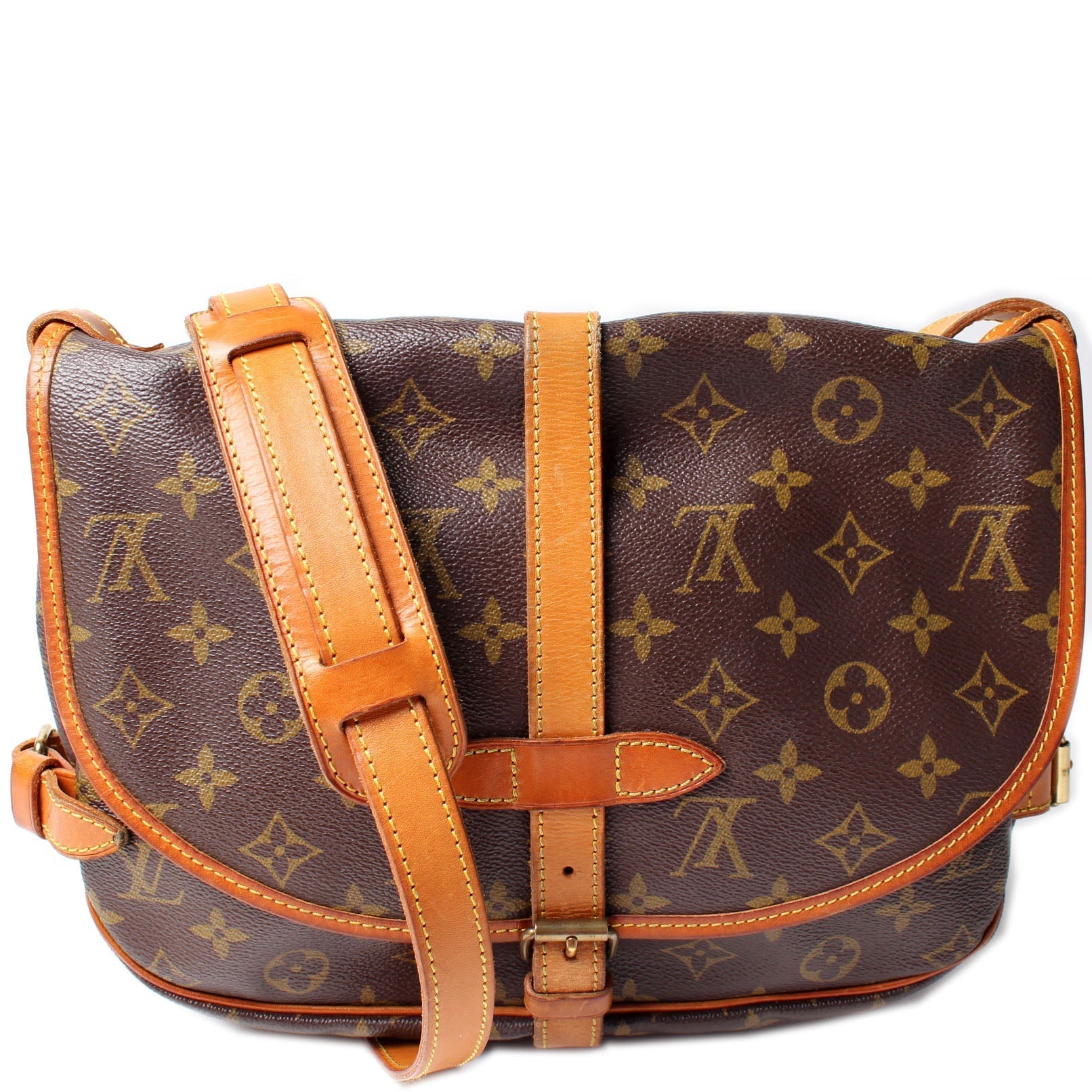 Louis Vuitton Saumur 30 Monogram Handbag
