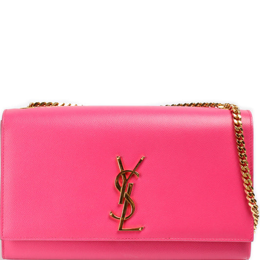 YSL Saint Laurent Kate Satchel Grain Bag Medium Satchel Bag Grani Medium 364021