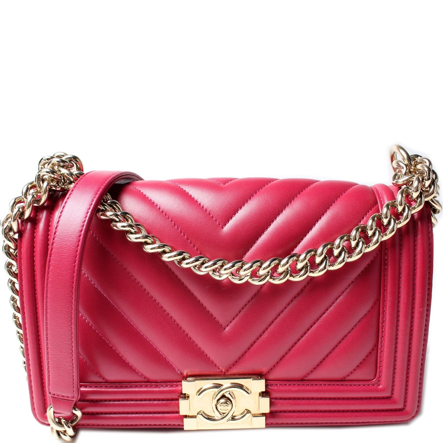 Chanel Boy Flap Lambskin Newer Handbag