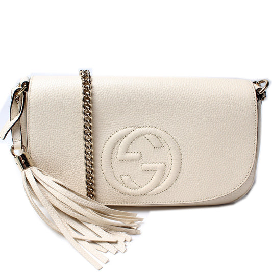 Gucci Soho Tassel Chain Flap Travel Bag Flap Bag