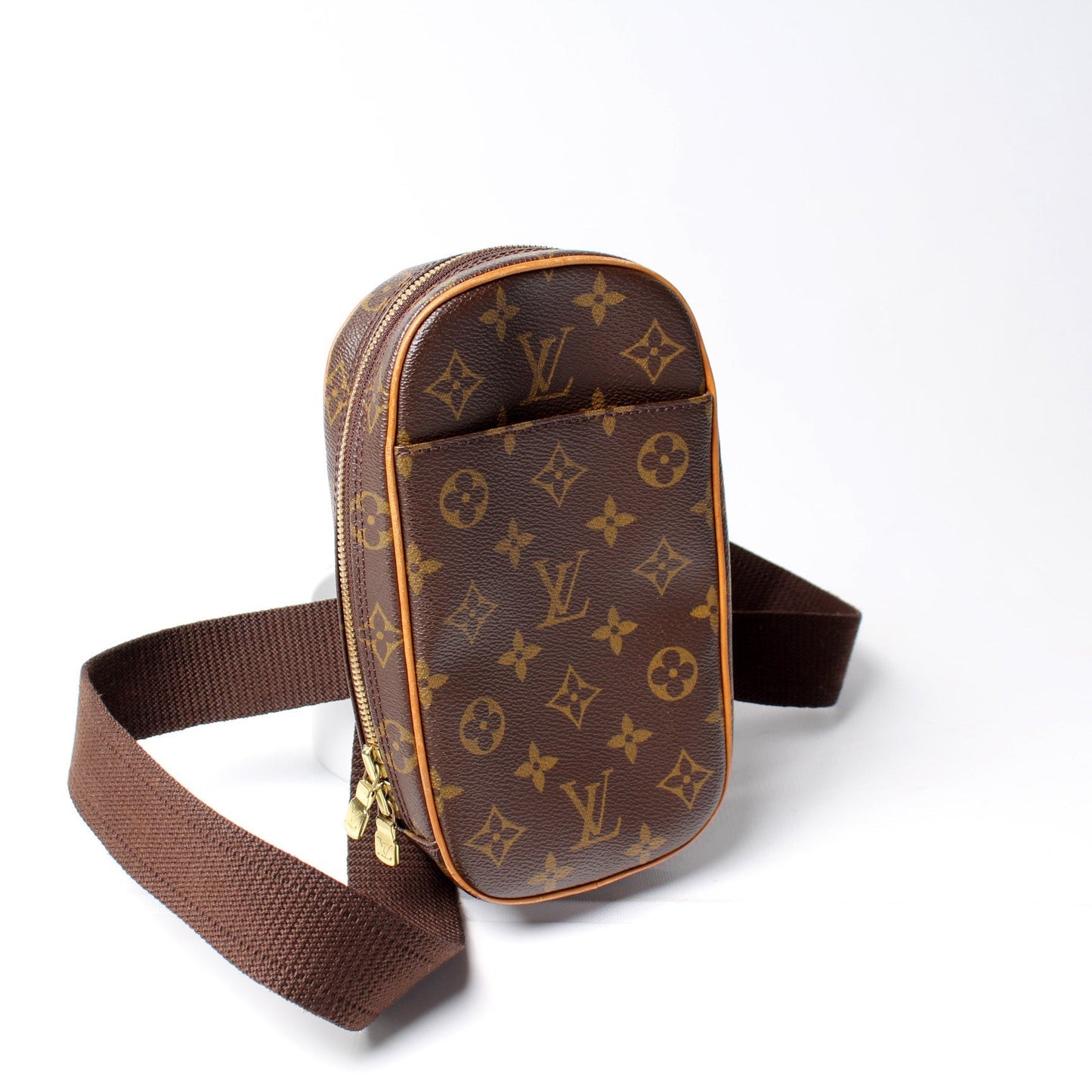Louis Vuitton Pochette Gange Monogram Clutch Bag Monogram 6