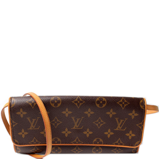 Louis Vuitton Pochette Twin GM Monogram Clutch Bag Monogram 12