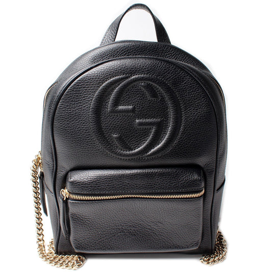 Gucci Soho Backpack Leather Backpack 1