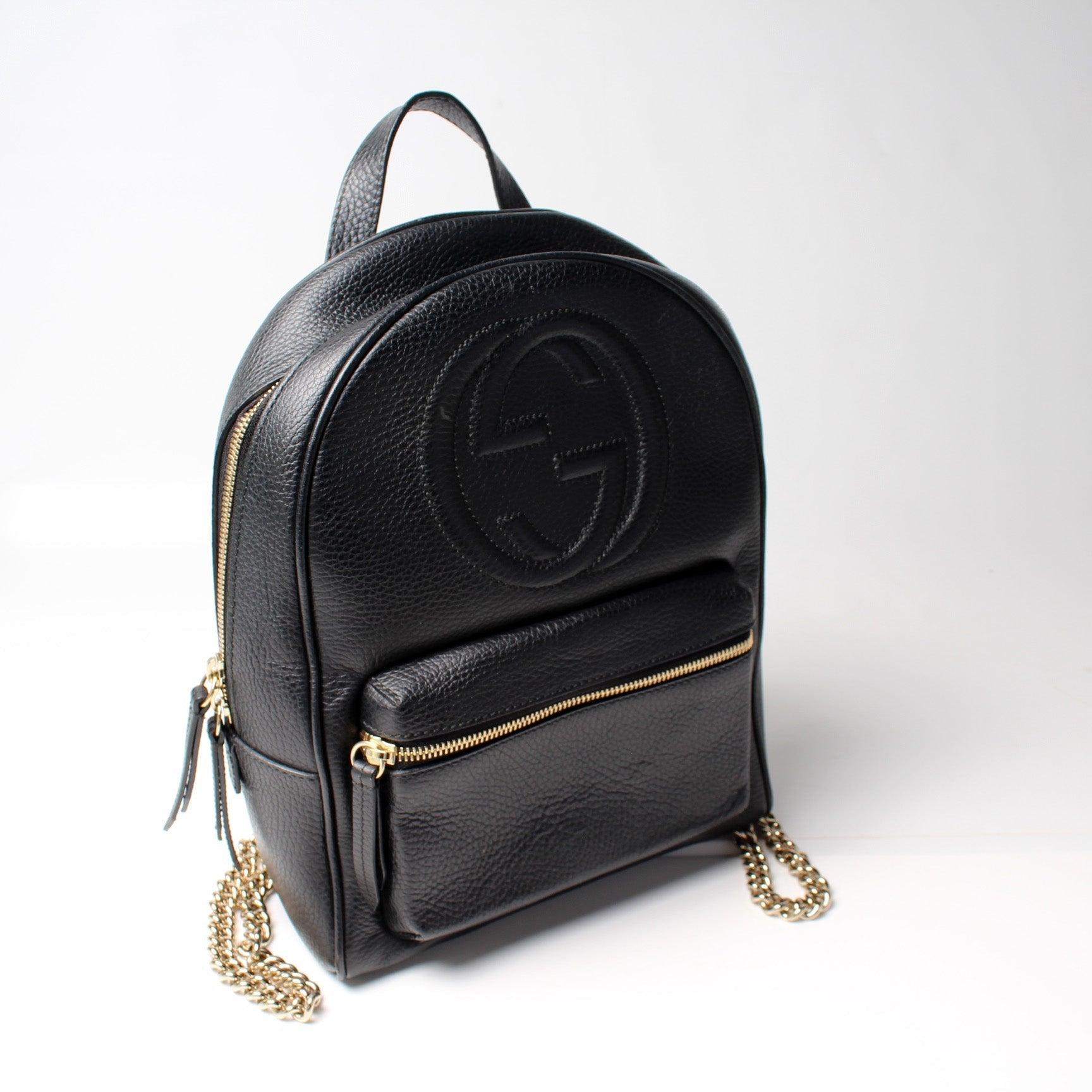 Gucci Soho Backpack Leather Backpack 1