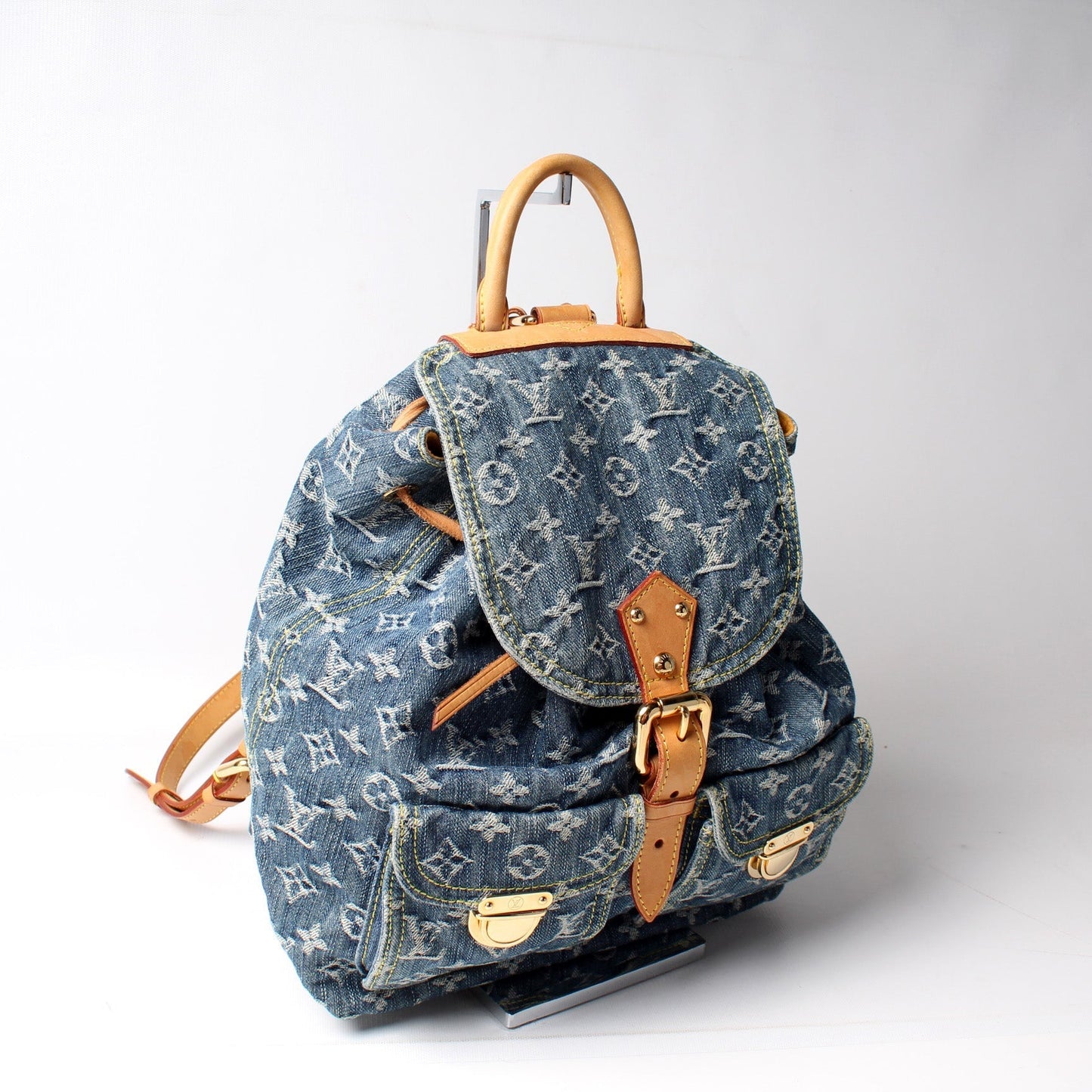 Louis Vuitton Sac A Dos Denim Backpack