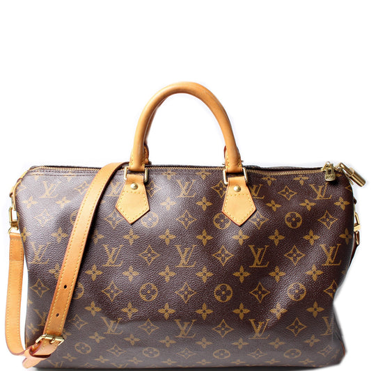 Louis Vuitton Speedy 40 Bandouliere Monogram Handbag Monogram 3