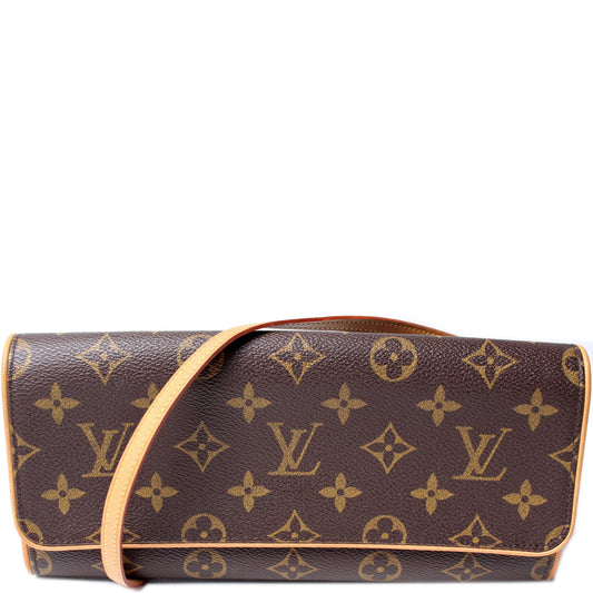 Louis Vuitton Pochette Twin GM Monogram Clutch Bag Monogram 13