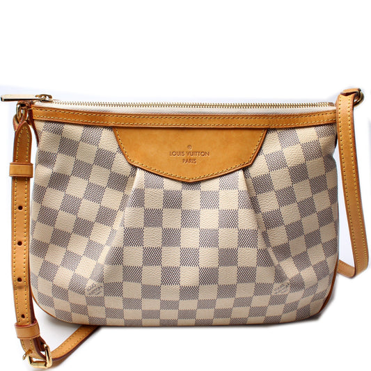 Louis Vuitton Siracusa Azur PM Handbag Azur 1