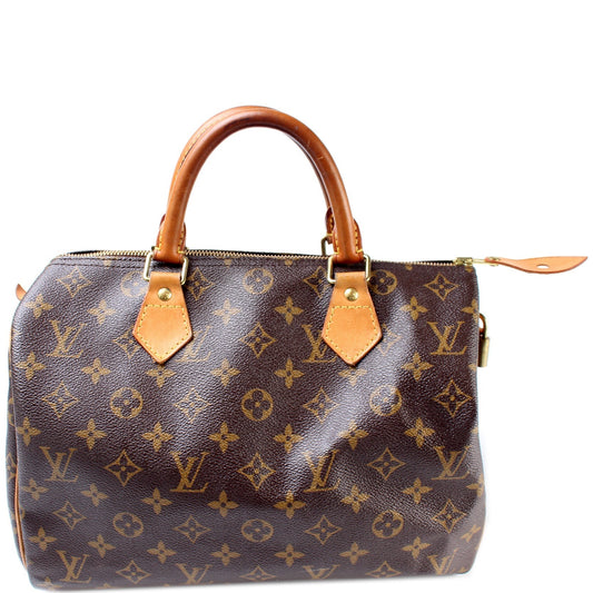 Louis Vuitton Speedy 30 Monogram Handbag Monogram 70