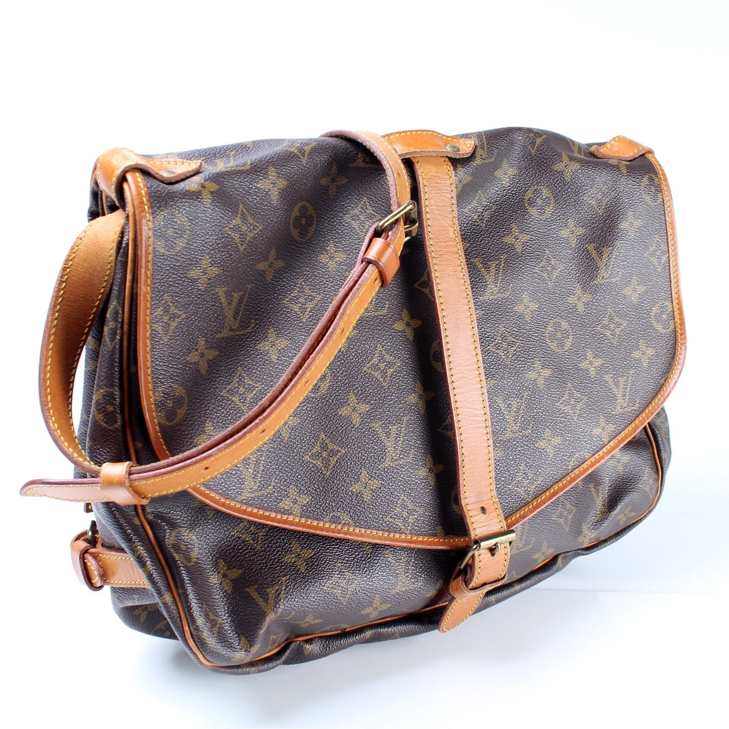 Louis Vuitton Saumur 35 Monogram Handbag Monogram 3