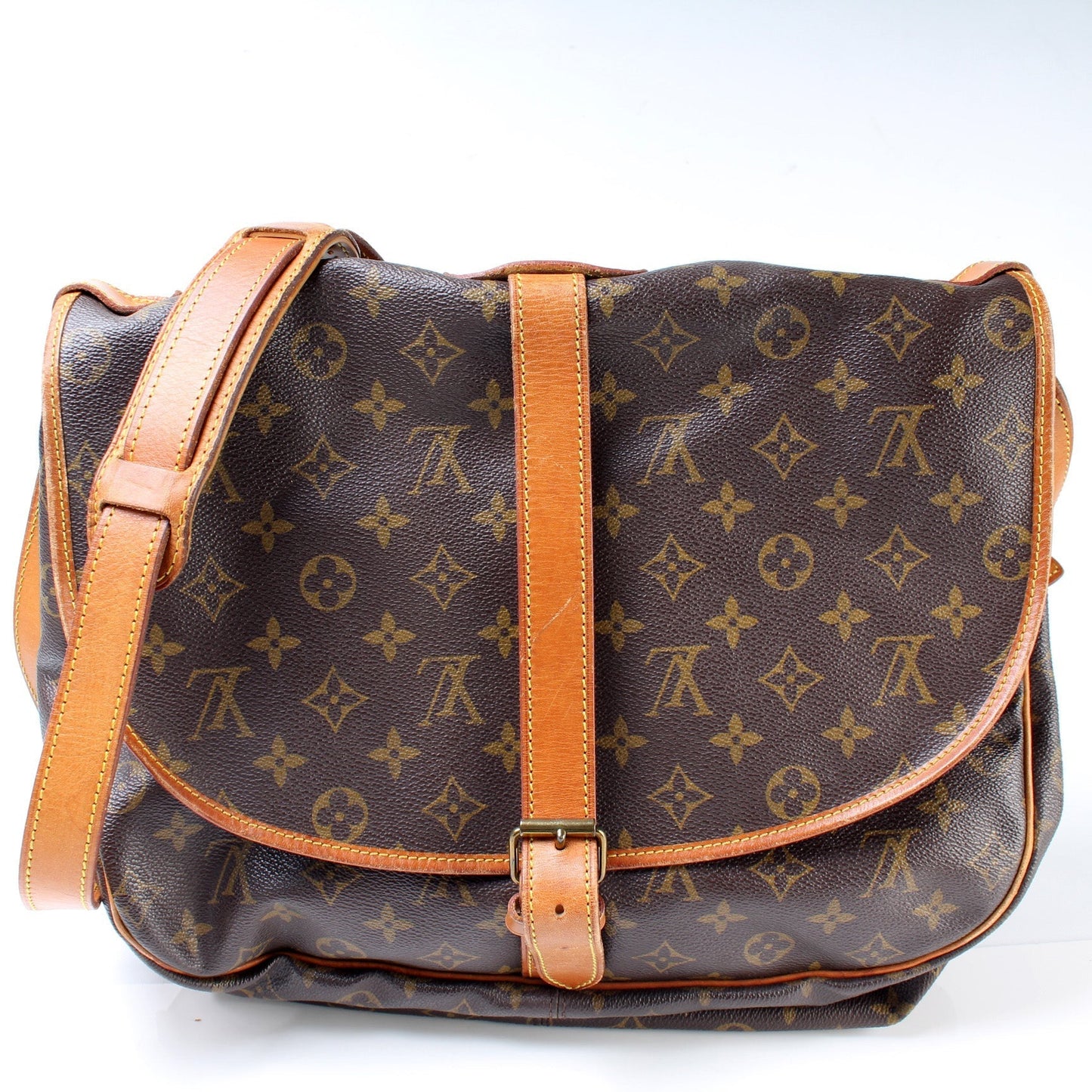 Louis Vuitton Saumur 35 Monogram Handbag Monogram 3