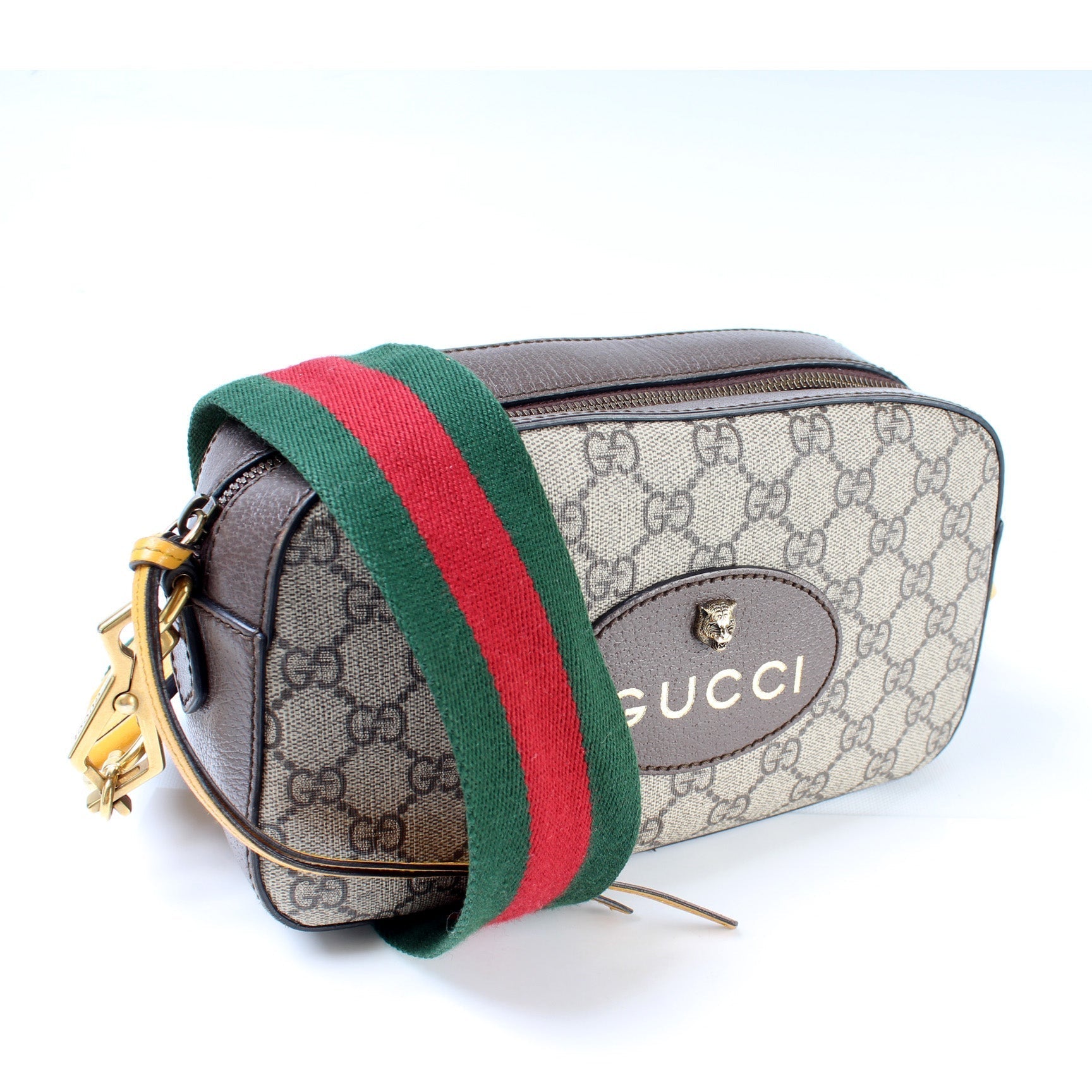 Gucci GG Supreme Messenger Travel Bag 18